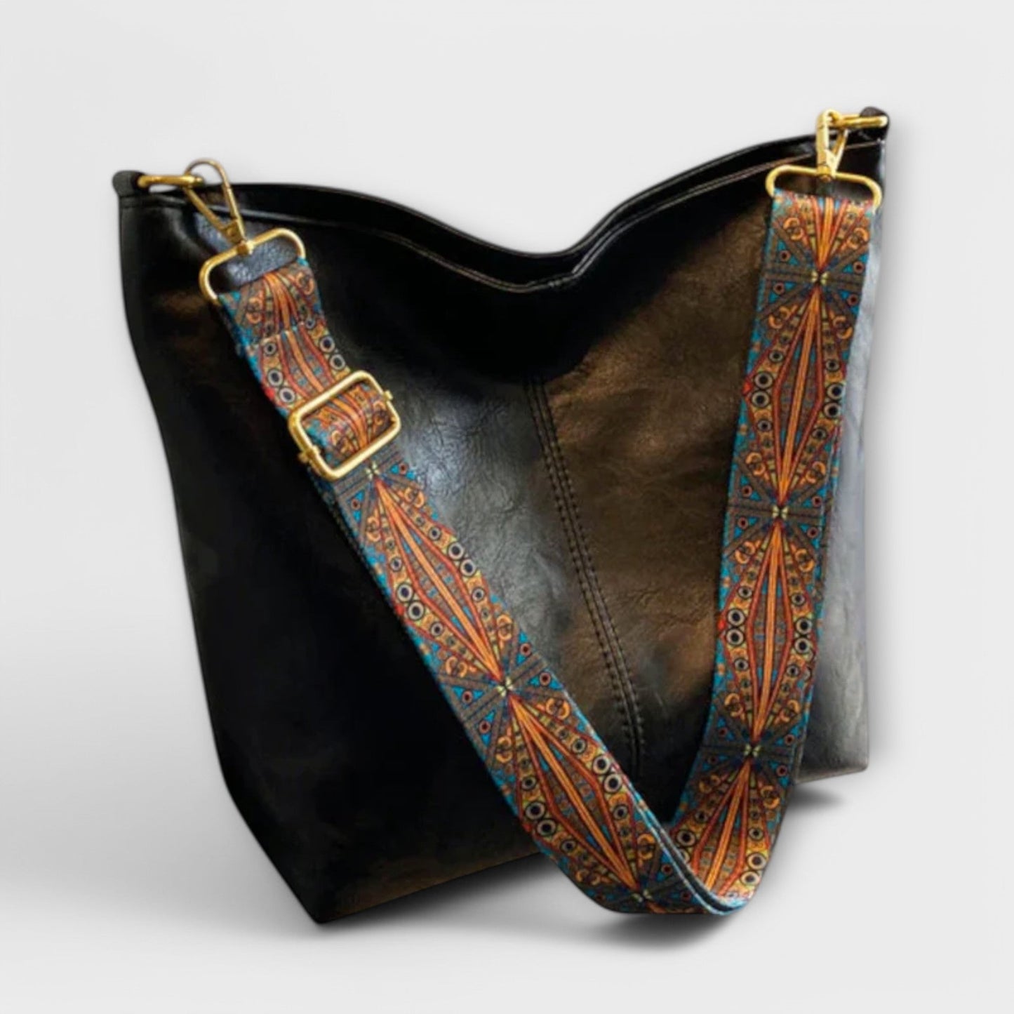 Women's Shoulder Bag with Unique Strap and Versatile Design