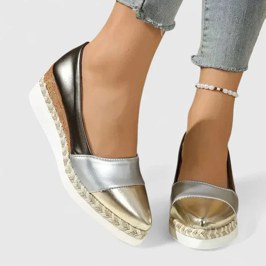Women's Casual Loafers with Slip-On Design and Supportive Sole