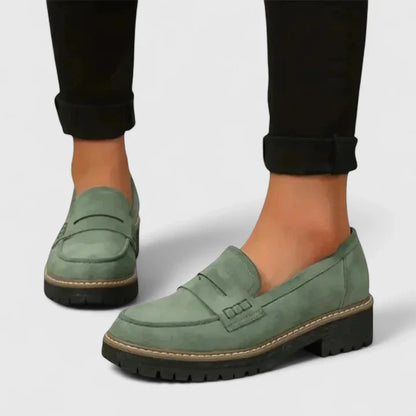 Women's Casual Loafers with Slip-On Design and Soft Insole