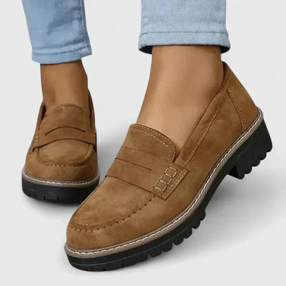 Women's Casual Loafers with Slip-On Design and Soft Insole