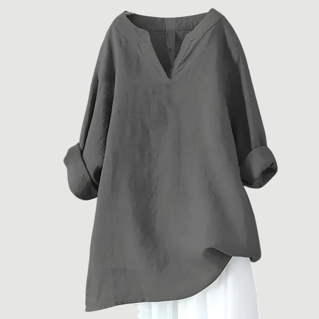 Women's Lightweight Summer Top with Breathable Fabric and Relaxed Fit