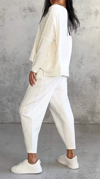 Rosalie | Lounge Set with Long Sleeve Top and Trousers