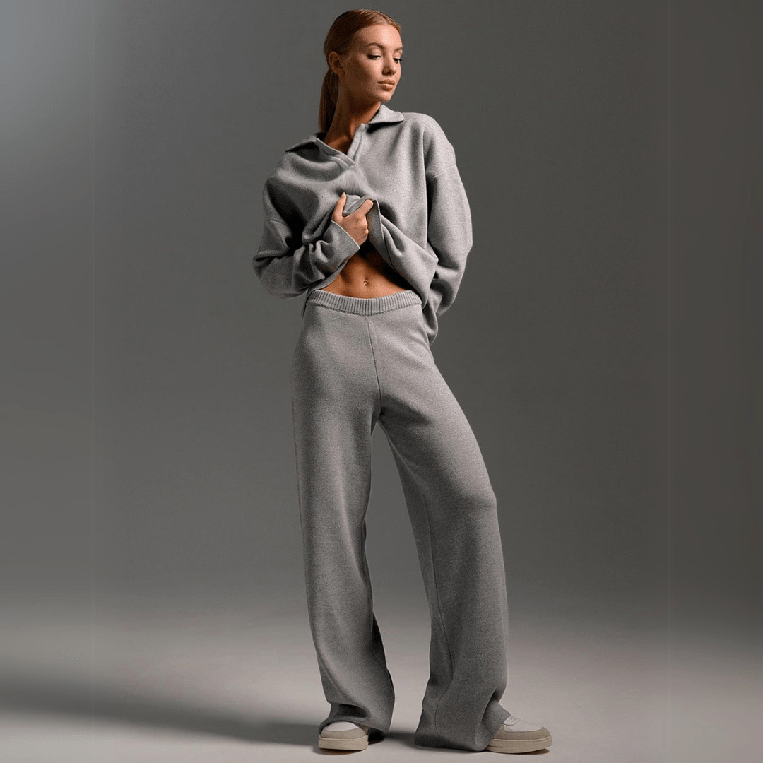 Lorelei | Knitted Tracksuit with Soft Fabric and Relaxed Fit