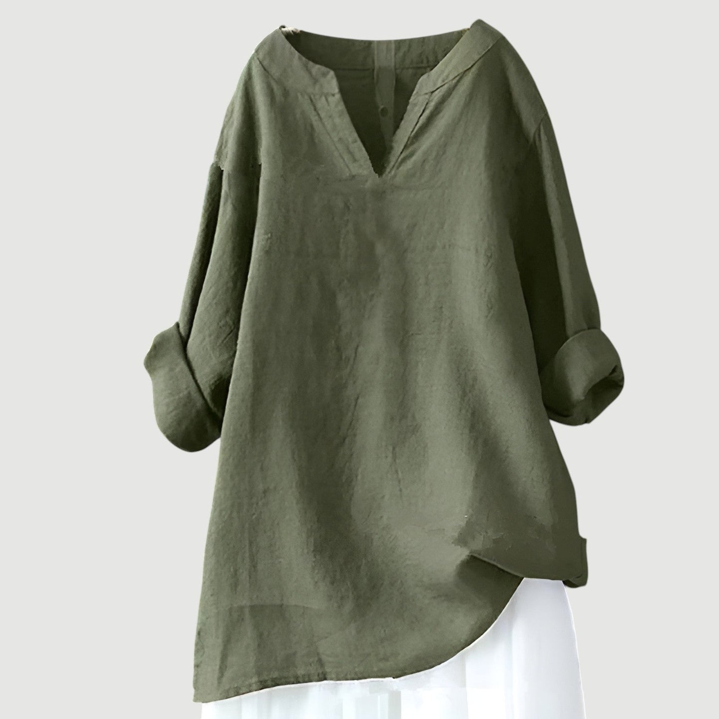 Women's Lightweight Summer Top with Breathable Fabric and Relaxed Fit