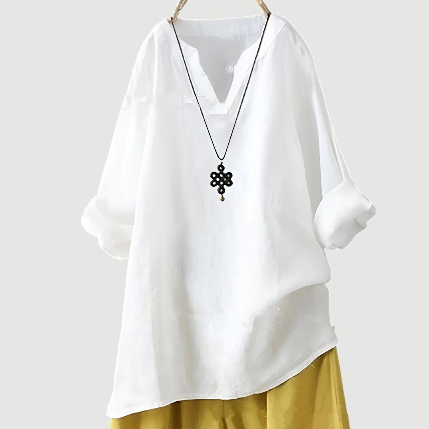 Women's Lightweight Summer Top with Breathable Fabric and Relaxed Fit