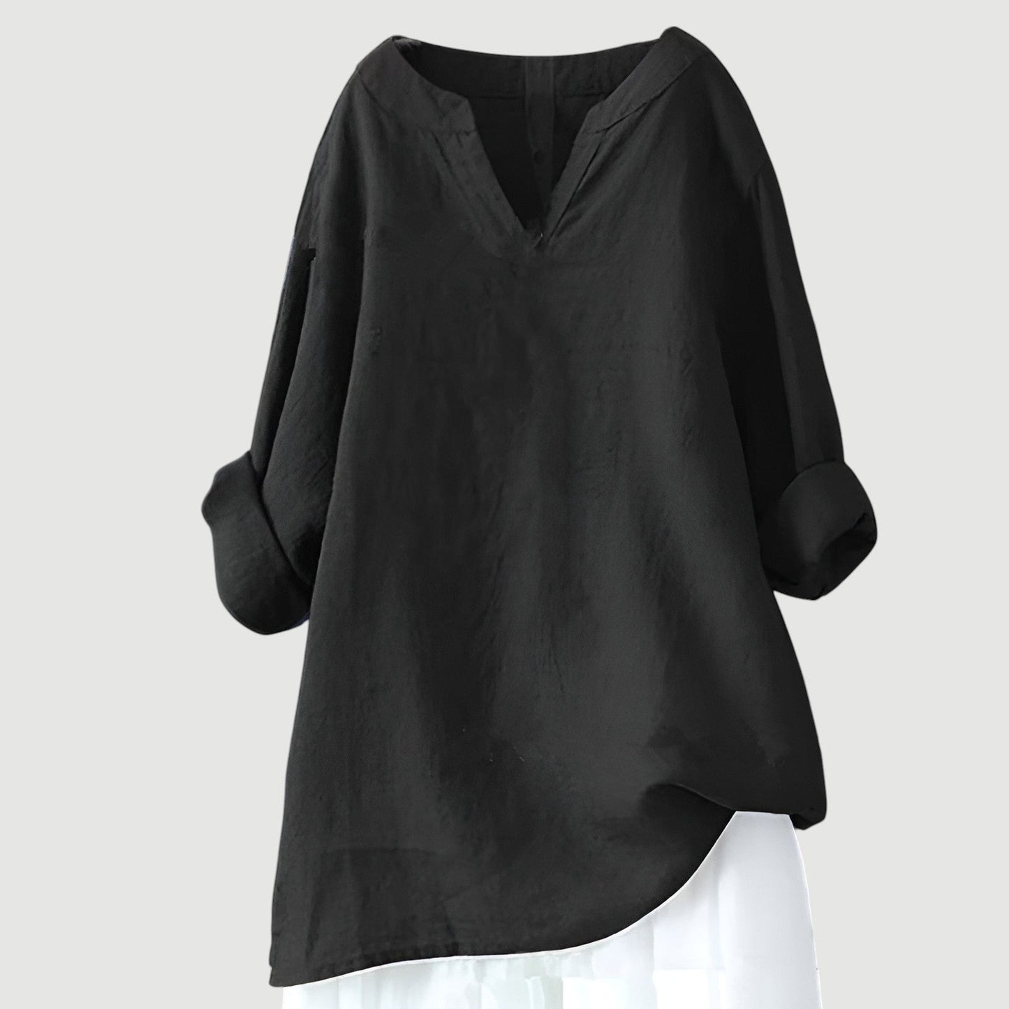 Women's Lightweight Summer Top with Breathable Fabric and Relaxed Fit