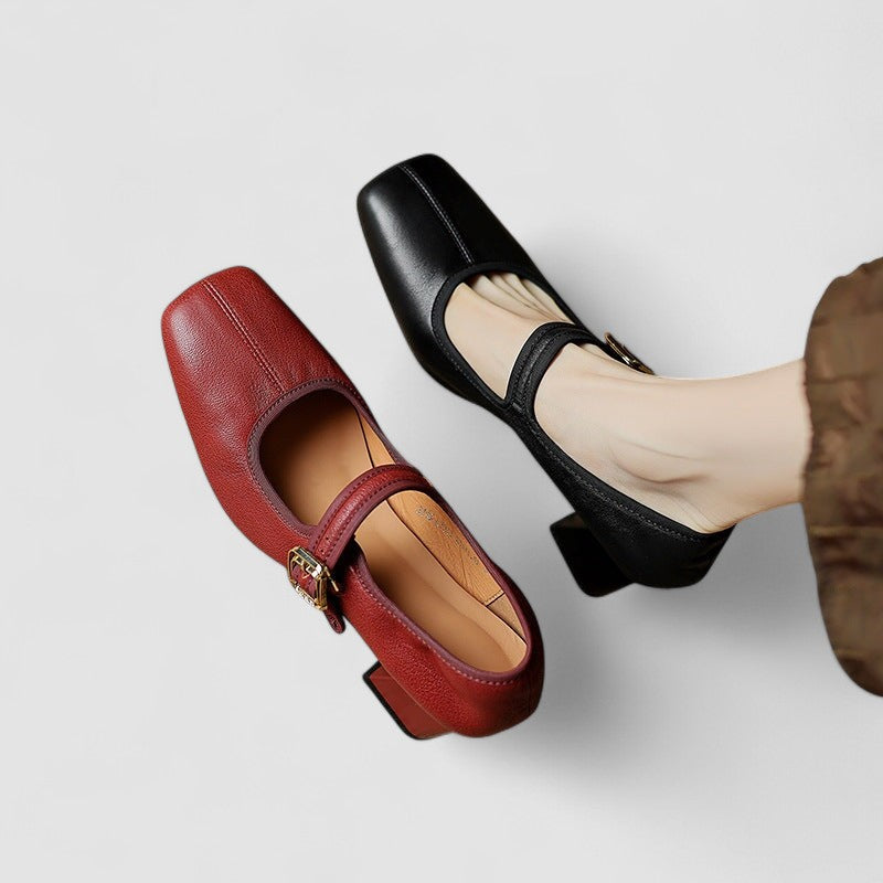 Women's Stylish Mary Jane Shoes with Classic Design and Secure Fit