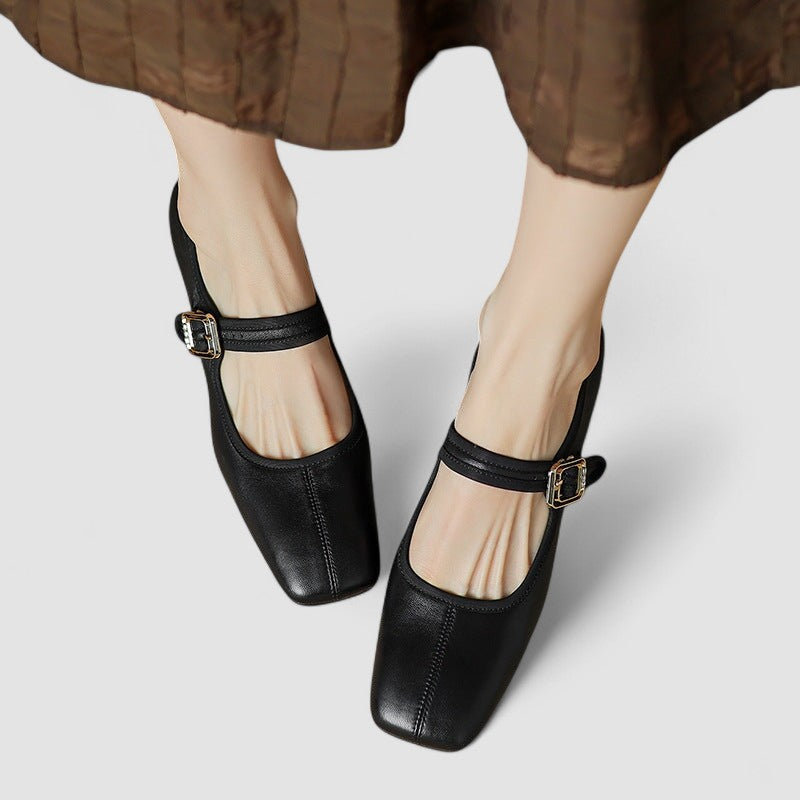 Women's Stylish Mary Jane Shoes with Classic Design and Secure Fit