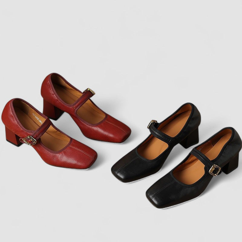 Women's Stylish Mary Jane Shoes with Classic Design and Secure Fit
