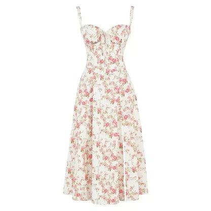 Elegant Waist Slimming Bustier Design Chiffon With Flattering A-Line Silhouette Wedding Dress