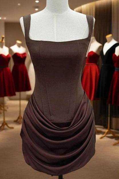Nova Bodycon Wrap Mini Dress