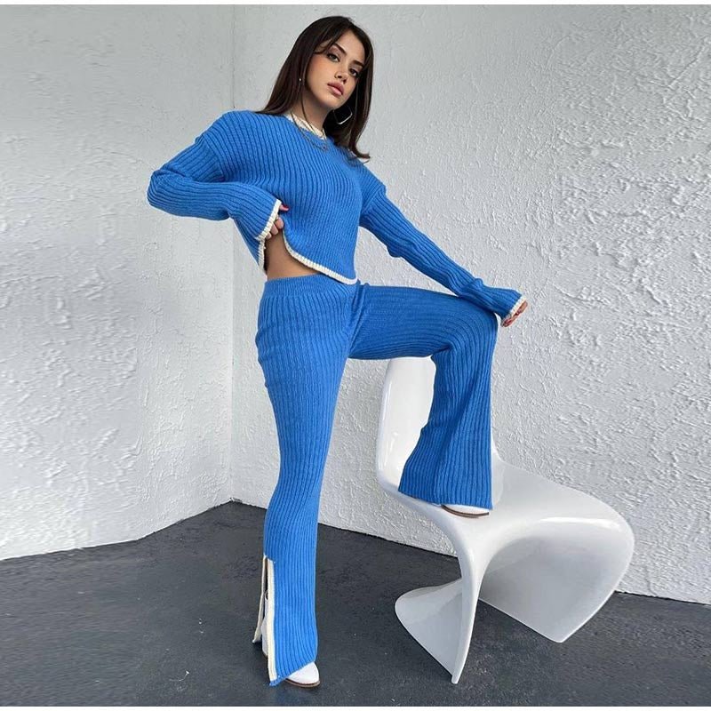 Fiona | Knitted Two-Piece Set with Relaxed Fit and Versatile Style