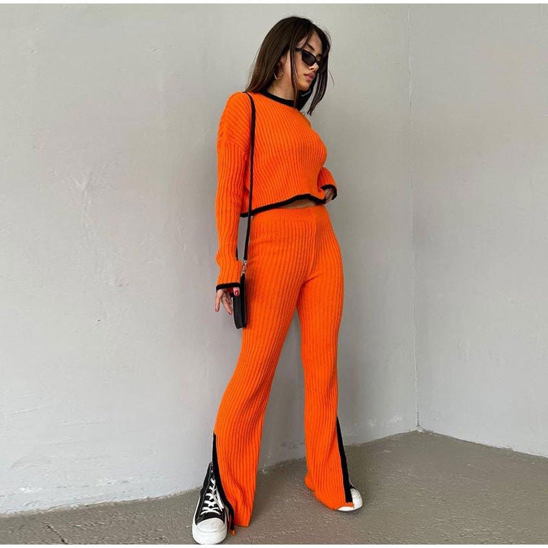 Fiona | Knitted Two-Piece Set with Relaxed Fit and Versatile Style