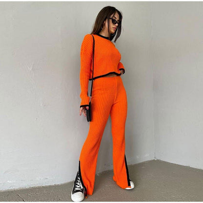 Fiona | Knitted Two-Piece Set with Relaxed Fit and Versatile Style