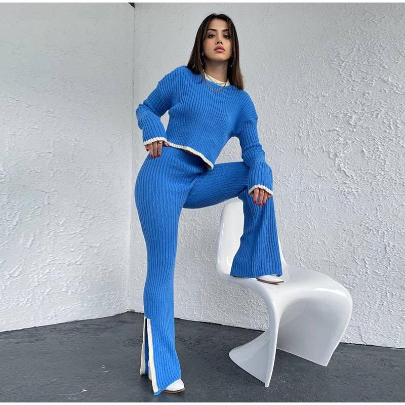 Fiona | Knitted Two-Piece Set with Relaxed Fit and Versatile Style