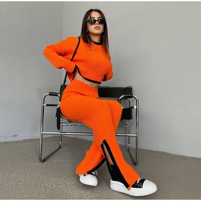 Fiona | Knitted Two-Piece Set with Relaxed Fit and Versatile Style