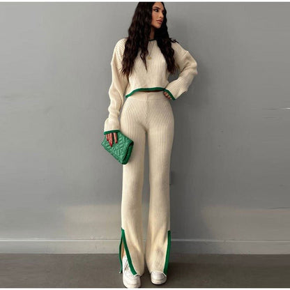 Fiona | Knitted Two-Piece Set with Relaxed Fit and Versatile Style
