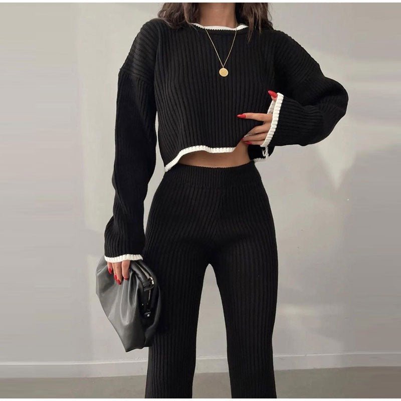 Fiona | Knitted Two-Piece Set with Relaxed Fit and Versatile Style