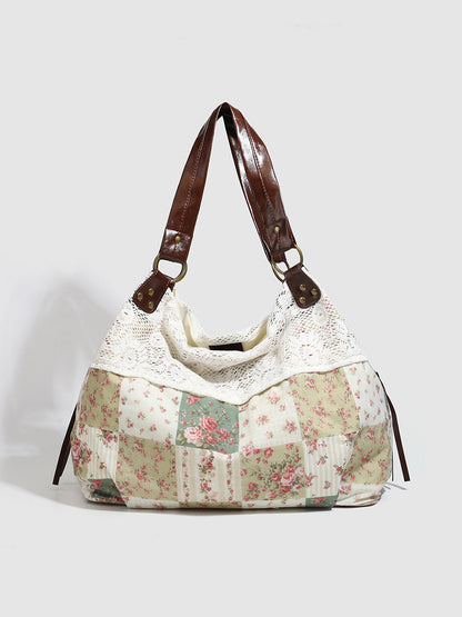 Patchwork Garden Tote Bag