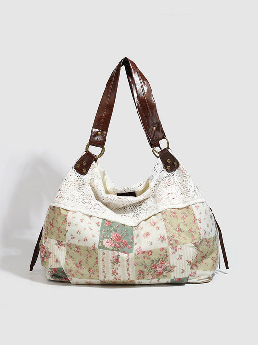 Patchwork Garden Tote Bag