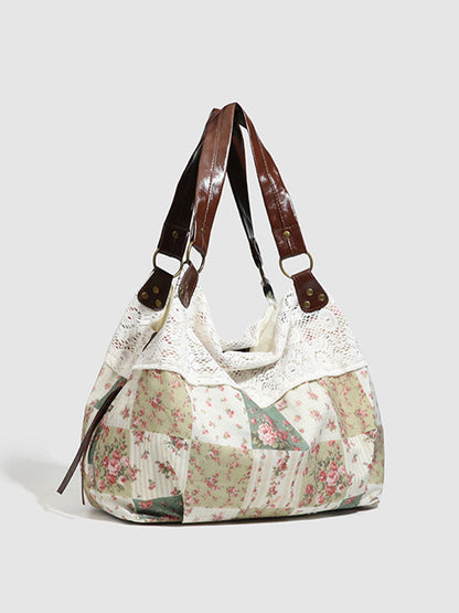 Patchwork Garden Tote Bag