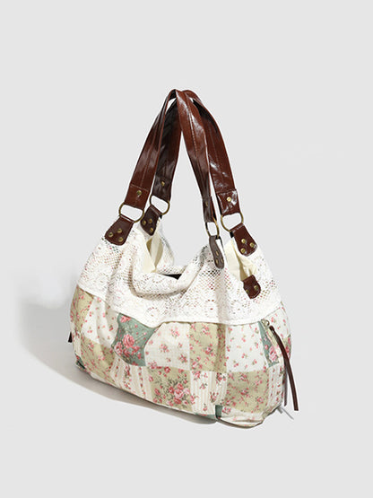 Patchwork Garden Tote Bag