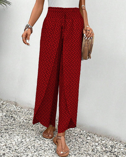 Lennox | Wide Leg Trousers with Relaxed Fit and Breathable Fabric
