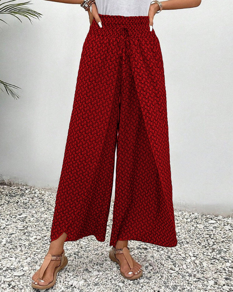 Lennox | Wide Leg Trousers with Relaxed Fit and Breathable Fabric