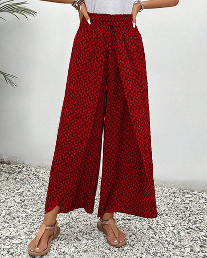 Lennox | Wide Leg Trousers with Relaxed Fit and Breathable Fabric