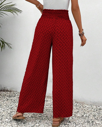 Lennox | Wide Leg Trousers with Relaxed Fit and Breathable Fabric