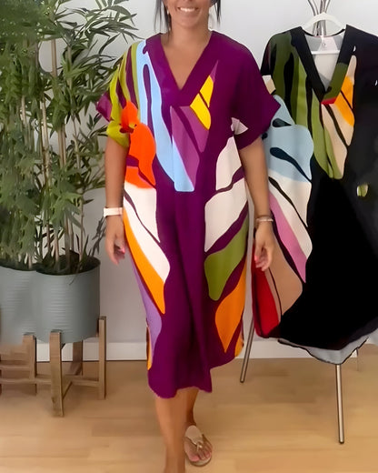 Women's Summer Dress with Sleeveless Design and Flowy Skirt