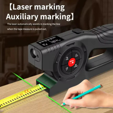 3-in-1 Digital Laser Tape Measure