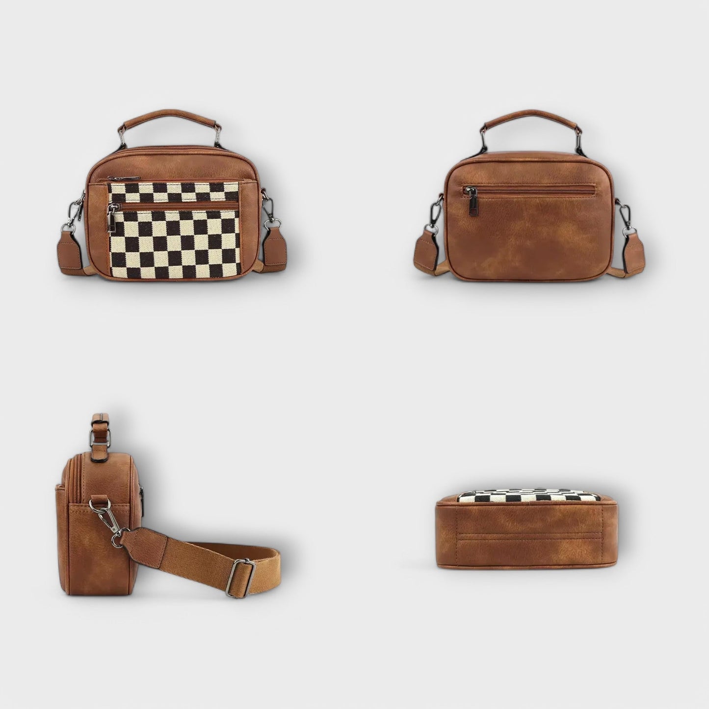 Women's Shoulder Bag with Versatile Design and Adjustable Strap
