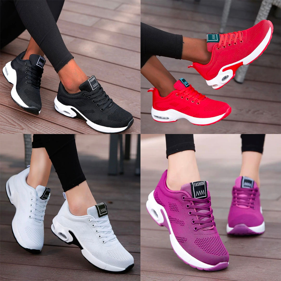 Women's Athletic Walking Shoes with Lightweight Design and Cushioned Sole