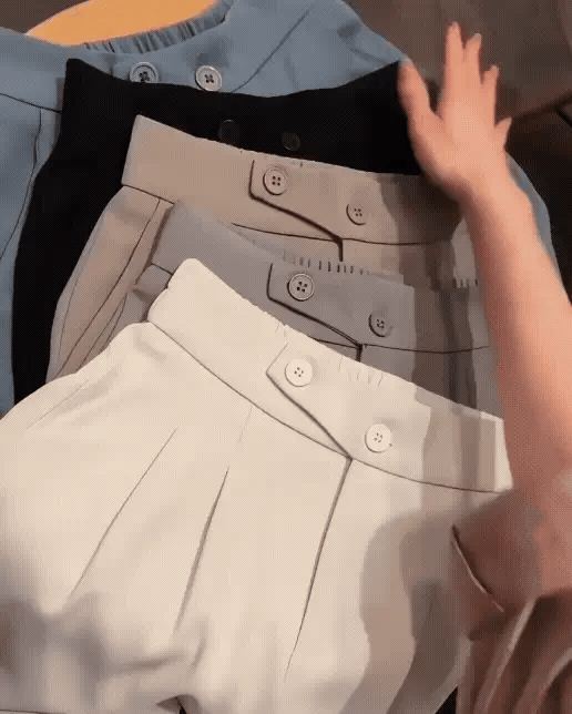 Chic Comfort Wide-Leg Trousers