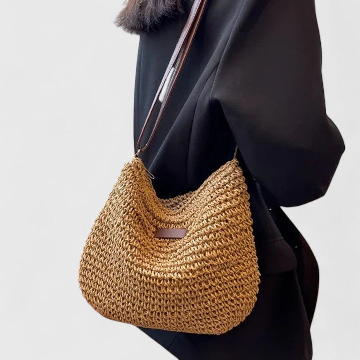 Women's Shoulder Bag with Relaxed Design and Versatile Style