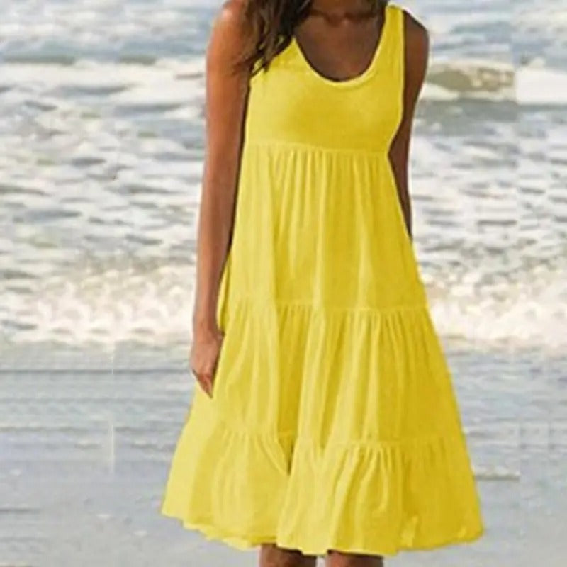 Women's Bodycon Dress with Open Back and Sleek Design