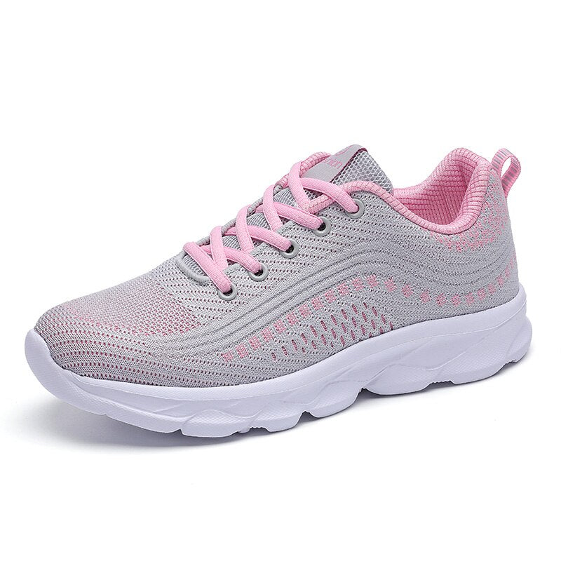 Women's Walking Shoes with Supportive Design and Breathable Upper