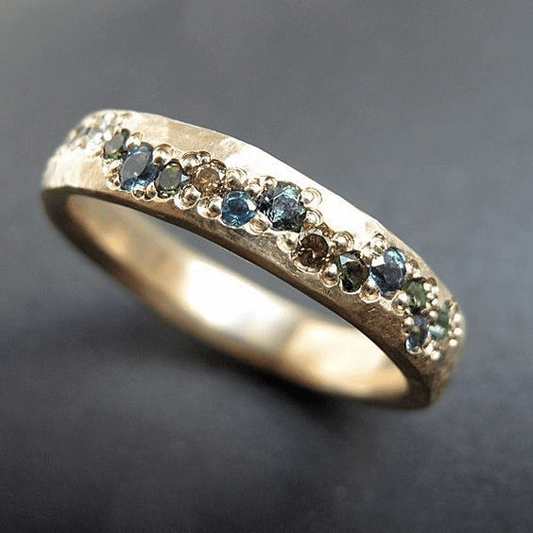 Women's Vintage Multicolour Ring with Unique Design and Timeless Appeal