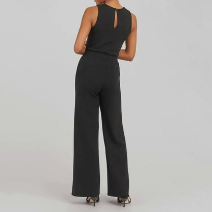 Clara | Jumpsuit with Adjustable Straps and Wide Legs