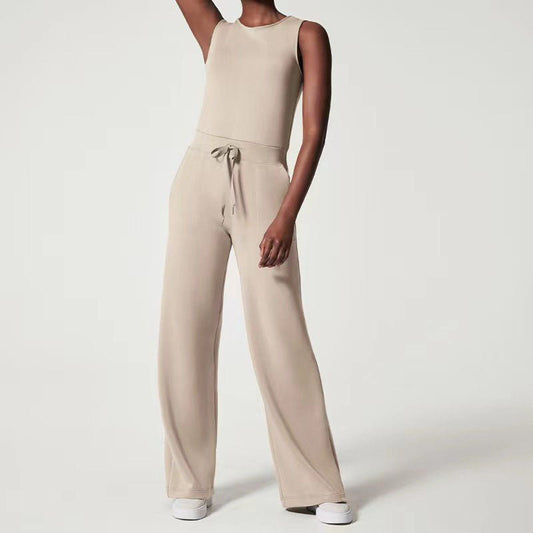 Clara | Jumpsuit with Adjustable Straps and Wide Legs