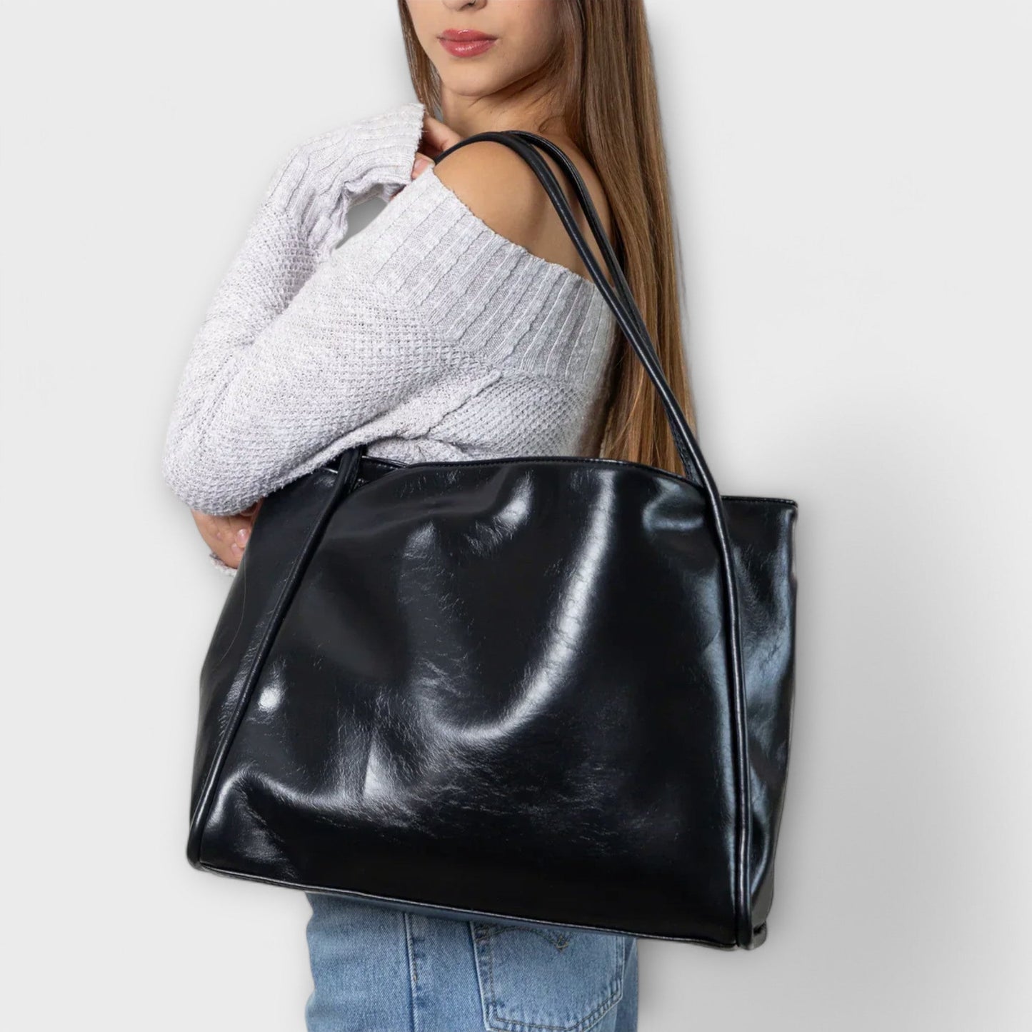 Women's Tote Handbag with Spacious Interior and Durable Design