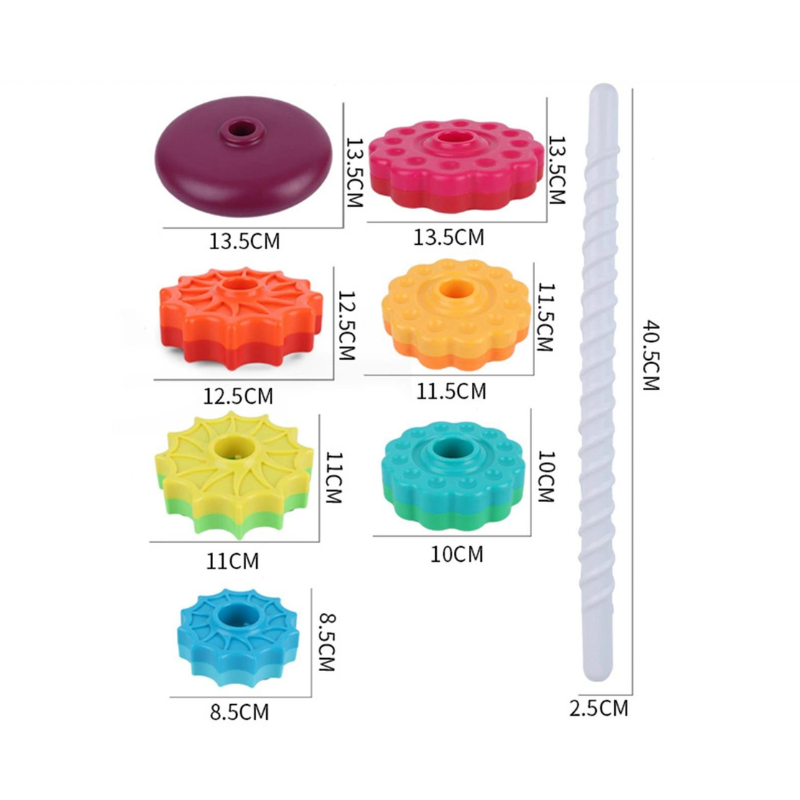 Spinbow - Lasten hauska ja opettava väritorni 