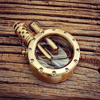 🎁Joululahjat🎄50% OFF🎅🔥 -Retro läpinäkyvä kerosiini sytytin 