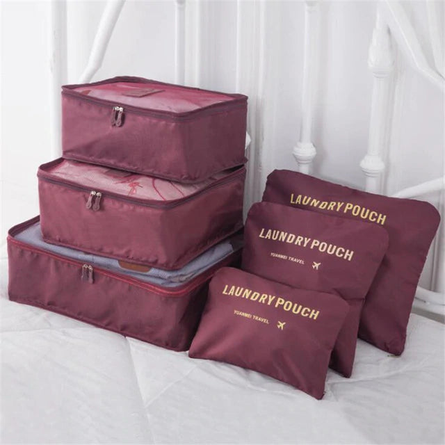 【50% OFF】Travel Cube™ Travel Organizer Bags (6pcs/set)