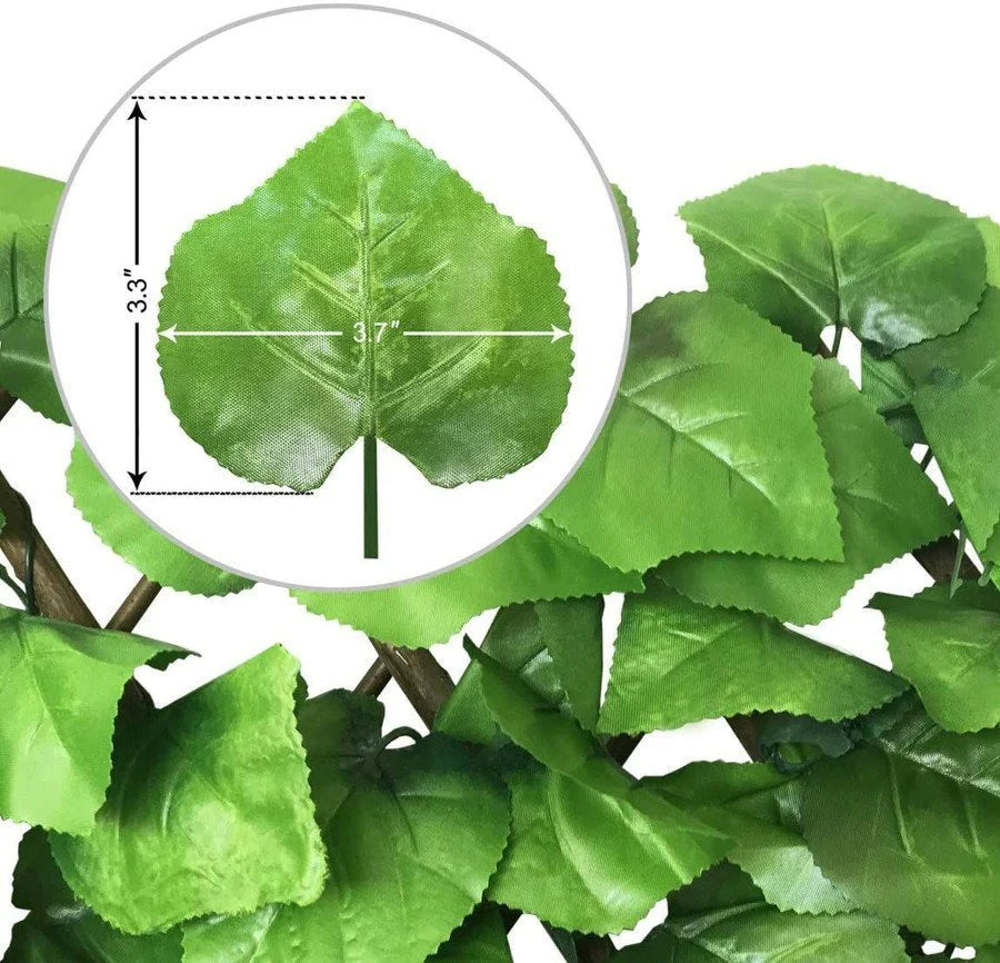 【LAST DAY SALE】Expandable Faux Privacy Fence