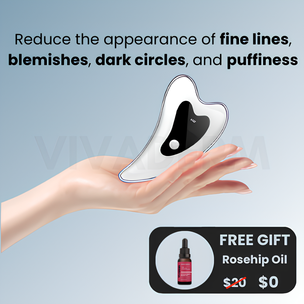 4-in-1 Electric Gua Sha + 🎁Free Rosehip Oil with every order!
