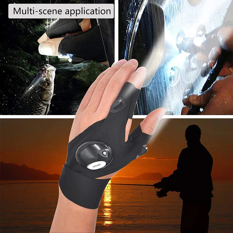 【🎅EARLY CHRISTMAS SALE🎅】LED Flashlight Waterproof Gloves