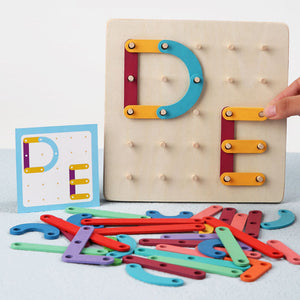 MindBloom - Interactive Wooden Learning Puzzle for Kids