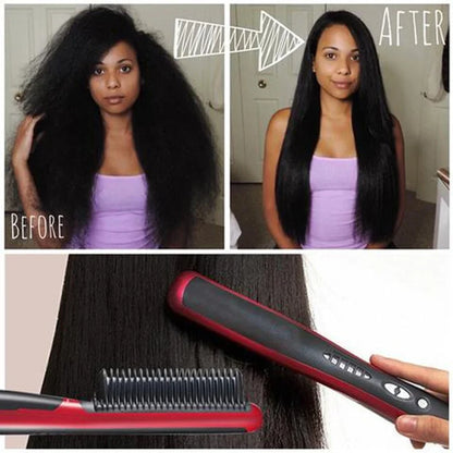 【LAST DAY SAVE 50%】Hair Straightener Styling Comb
